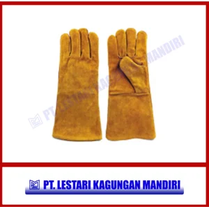 Sarung Tangan Las Safety Warna Kuning 