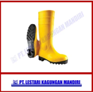 Sepatu Safety Boot Tipe PVC Ukuran 39