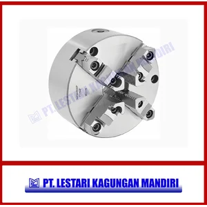 Chuck Bubut dengan 4 Jaw ukuran 100 mm 