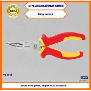 GARANT Tang Lancip / Snipe nose pliers angled VDE insulated