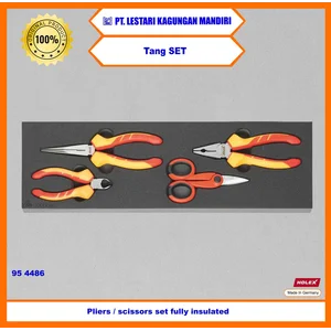 HOLEX Tang Kombinasi / Pliers / scissors set fully insulated 