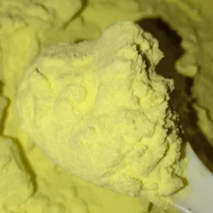Bubuk sulfur  dengan kemurnian 99% mesh 325