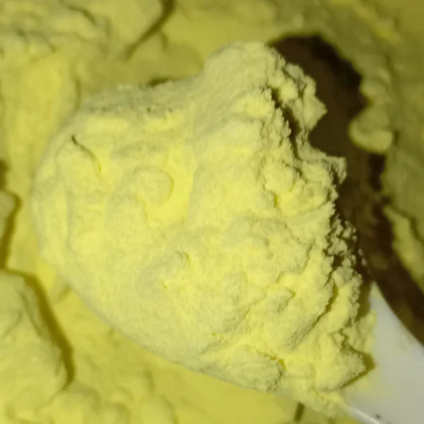 Bubuk sulfur  dengan kemurnian 99% mesh 325