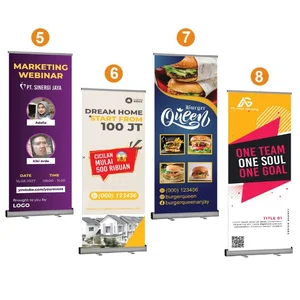 Cetak Roll Banner Ukuran 80x200