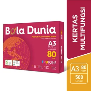 HVS A3 Globe Paper 80 GSM