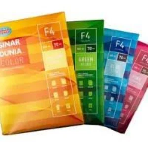 Kertas HVS F4 Warna Sinar Dunia70 GSM 