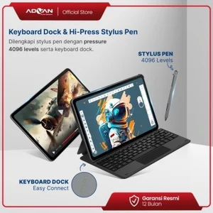 Advan Tab Sketsa 3 10.1” HD IPS 128GB+RAM 6GB Tiger T606 Android - Grey