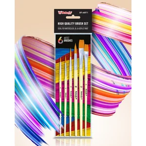 Kuas Lukis Butterfly BT-ART-1 set