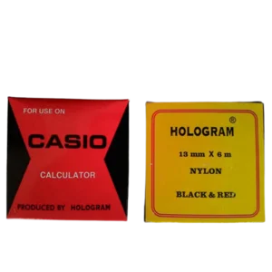 Pita Kalkulator Printech Casio Hitam/Red
