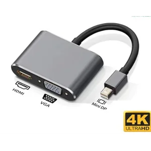 Converter Hub Dock Adapter Mini Display MD / Thunderbolt to VGA HDMI MacBook Air Pro