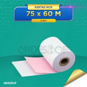 Kertas Kasir NCR 75x60mm 2ply Printer Dot Matrix