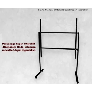 Stand Manual untuk penyangga interactive Board