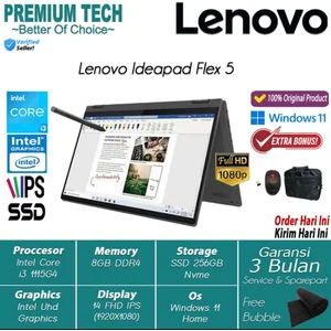 Lenovo Ideapad Flex 5 (i3-1115G4) (Laptop Notebook)