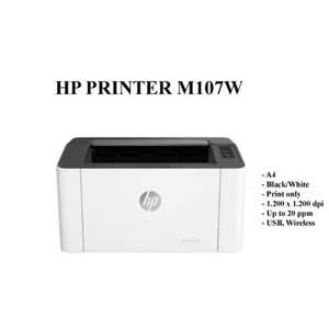 HP Printer Laserjet M107w 4ZB78A