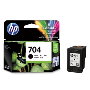 Tinta HP 704 Black Ink Cartridge