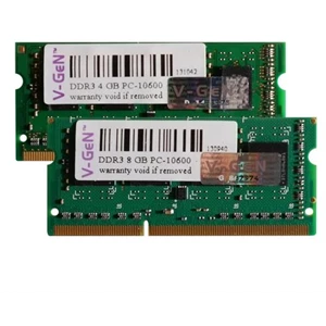 DDR3 Laptop memory V-GEN 4 GB PC10600-1333MHZ