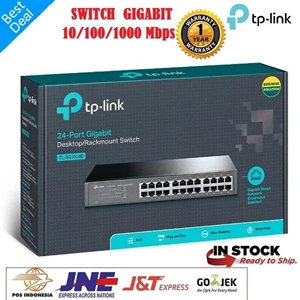 TP Link Switch 24 Port TL SG1024D Gigabit Tplink 24port TLSG1024D 1000Mbps