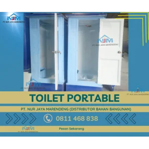 Toilet portable wc jongkok & duduk
