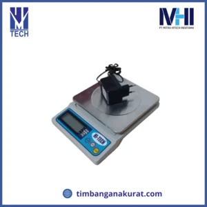 TIMBANGAN DAPUR DIGITAL STAINLESS 6KG/5GR FREE ADAPTOR