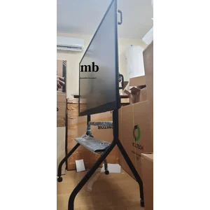  Bracket tv standing interactive display braket roda panggung 55"-120"