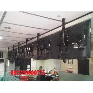Bracket tv Ceiling custom  pipa 2meter dan 3meter