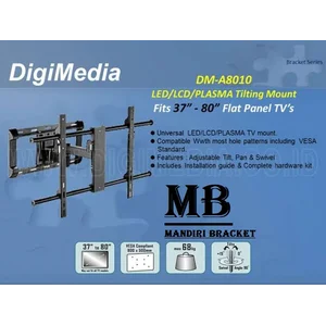 Bracket tv swivel merk Digimedia Type DM-A8010 SIZE-32"-80"