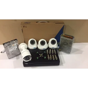 Package 4 Edge Cctv Camera Full Hd 1080p+dvr Edge 4ch