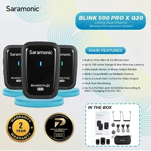 Wireless Microphone Saramonic Blink 500 Pro X Q20 Dual wireless