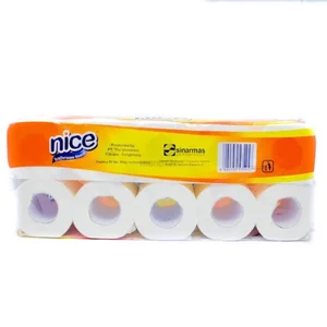 Tisu Toilet Nice Embosed per pack 10 Rol