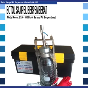 Botol Sampel Air Berpemberat 1000 ML