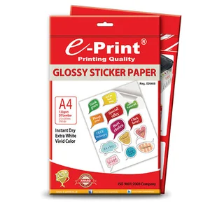 Kertas Glossy A4 Sticker E print