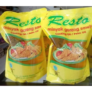 Minyak Goreng Resto Pouch 1 Liter dan 2 Liter 