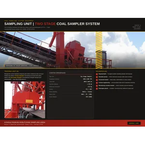 085336876699 - Sampling Unit -Two Stage Coal Sampler System Conveyor Belt