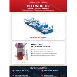 085336876699 - Belt Weigher ThermoRamsey Jakarta - Conveyor belt