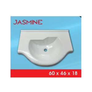 VR Washtafel JASMINE Bahan Marble uk. 60x46x18