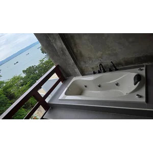 Bathtub Long VR MANCHESTER Marble Ukuran 170 x 80