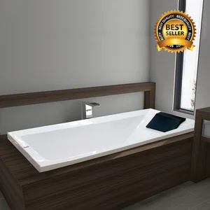 Bathtub Long VR GINA Marble Ukuran 139 x 73 x 46