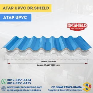 ATAP UPVC DR.SHIELD KUALITAS TAHAN LAMA
