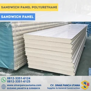 SANDWICH PANEL POLYURETHANE DENGAN KUALITAS TERBAIK