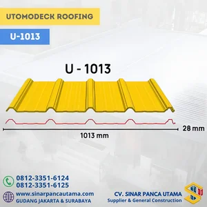 UTOMODECK ROOFING U-1013 TAMPILAN ESTETIS