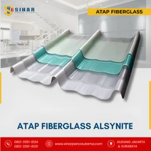 ATAP FIBERGLASS ALSYNITE  - Tahan Terhadap Berbagai Cuaca