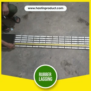 Conveyor Pulley Lagging - Ceramic Lagging Rubber - Rubber Sheet Karet Gulungan