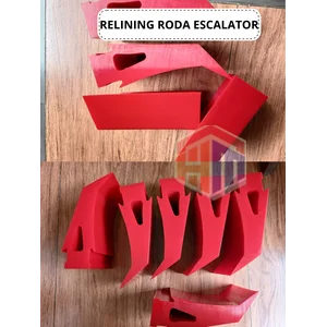 BLADE SCRAPER POLYURETHANE  PRIMARY RED PU Belt Conveyor