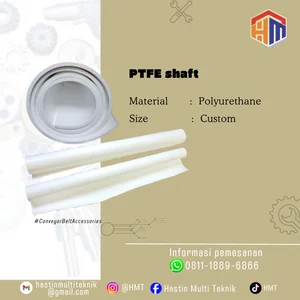 PTFE Shaft Teflon (Poros PTFE) industri Kimia Makanan  dan Farmasi Custom Presisi