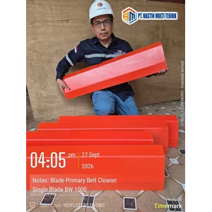 Blade Pengganti Belt Cleaner Pisau Pembersih Conveyor Belt Karet Belt Conveyor
