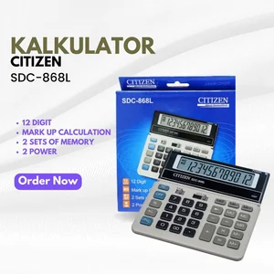 Kalkulator CITIZEN SDC 868L ORIGINAL