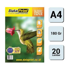 Kertas Foto Dataprint Inkjet Paper 100 Gsm Doff dan Glossy ukuran A4