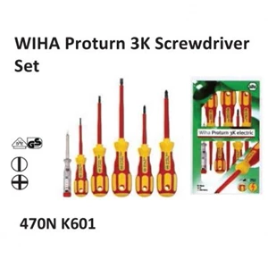 Wiha Proturn 3K Screwdriver Precision Screwdriver - 470N K601