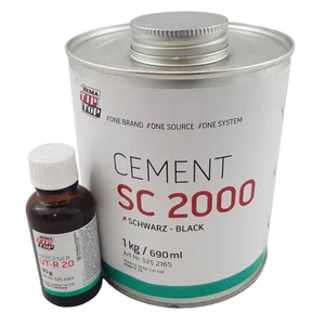 Lem Karet Alat Lem Tembak SC 2000 + HARDENER TIP TOP