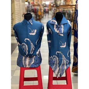 Baju Batik - Hem Pria dan Blouse Wanita Kancing